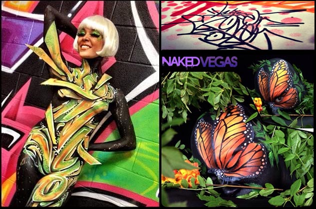 Graffiti & Illusion Body painting Graffiti & Illusion Body painting